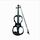 YS030 4/4 violino elettronico manuale in legno per principianti, con borsa (nero) YS030 4/4 violino elettronico manuale in legno per principianti, con borsa (nero)