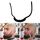 4 PC Strumenti di rasatura del righello per lo stile della barba (nero)