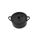 Casa delle bambole Cucina in miniatura Utensili da cucina Pentola in rame lega con coperchio (nero opaco) Casa delle bambole Cucina in miniatura Utensili da cucina Pentola in rame lega con coperchio (nero opaco)