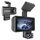 Registratore di guida per Dash Cam per auto con visione notturna a infrarossi HD con doppia fotocamera anteriore e interna Registratore di guida per Dash Cam per auto con visione notturna a infrarossi HD con doppia fotocamera anteriore e interna