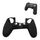 Custodia protettiva in silicone antiscivolo per Sony PS4 (nera)