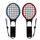 DOBE colorato tennis racchetta piccola maniglia a due colori racchetta da tennis per interruttore DOBE colorato tennis racchetta piccola maniglia a due colori racchetta da tennis per interruttore
