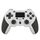 Maniglia Bluetooth del controller di gioco wireless gommato per host PS4 (bianco) Maniglia Bluetooth del controller di gioco wireless gommato per host PS4 (bianco)