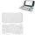 Custodia protettiva in silicone ospite per nuovo 2DSLL (bianco)