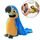 Peluche pappagalli che registrano pappagalli parlanti torcono le ali del ventaglio Giocattoli per bambini, dimensioni: altezza 18 cm (blu) Peluche pappagalli che registrano pappagalli parlanti torcono le ali del ventaglio Giocattoli per bambini, dimensioni: altezza 18 cm (blu)