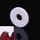 10 PCS No Word Version Silicone Guitar Strap Buckle Tail Stud (bianco)