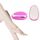 Lady Manual Epilator Crystal Delicato dispositivo di depilazione esfoliante in vetro (rosa rossa) Lady Manual Epilator Crystal Delicato dispositivo di depilazione esfoliante in vetro (rosa rossa)