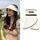 MENGLANDI Cappello a cilindro vuoto, parasole anti-ultravioletto, estivo, misura: regolabile (D-206 beige arrotolabile) MENGLANDI Cappello a cilindro vuoto, parasole anti-ultravioletto, estivo, misura: regolabile (D-206 beige arrotolabile)