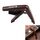 JOYO JCP-01 Guitar Capo Plastic Steel Lightweight Ukulele Capo (marrone)