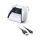 Titolare DOBE TP5-0537B gamepad controller con cavo per PS5 (bianco)