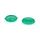 2 PCS Diamond Texture Games Grip Caps per PS5 (verde)