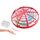 Luci colorate 5 Induzione Quadcopter UFO Mini Drone, Colore: remoto rosso Luci colorate 5 Induzione Quadcopter UFO Mini Drone, Colore: remoto rosso