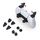 DOBE 2 Set 8 in 1 Pulsante di trigger maniglia + tappo a rocker adatto per PS5 DOBE 2 Set 8 in 1 Pulsante di trigger maniglia + tappo a rocker adatto per PS5