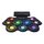 Set di tamburi arrotolati a mano Set di tamburi in silicone ricaricabili con batteria al litio a colori Set di tamburi arrotolati a mano Set di tamburi in silicone ricaricabili con batteria al litio a colori