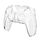 KJHPS5-002controller di giocoShell di cristalloWireless ControllerShelldella calotta di protezionedel PCtrasparentedi protezioneShell duro perPS5(trasparente)