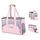 FUNADD Borsa per animali domestici traspirante portatile Borsa a tracolla per esterni (rosa) FUNADD Borsa per animali domestici traspirante portatile Borsa a tracolla per esterni (rosa)
