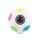 2 pezzi Gyro Rainbow Ball Fingertip Decompression 10-Hole Magic Square Toys (bianco) 2 pezzi Gyro Rainbow Ball Fingertip Decompression 10-Hole Magic Square Toys (bianco)