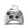 Controller di gioco wireless 2.4G per Xbox 360 (bianco)