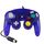 Controller di gioco del regolatore a vibrazione singolo 5 PCS per Nintendo NGC (blu trasparente) Controller di gioco del regolatore a vibrazione singolo 5 PCS per Nintendo NGC (blu trasparente)