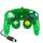 Controller di gioco del regolatore a vibrazione a punto singolo 5 PCS per Nintendo NGC (verde trasparente) Controller di gioco del regolatore a vibrazione a punto singolo 5 PCS per Nintendo NGC (verde trasparente)
