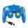 2 PCS Single Point Controller vibrante Controller di gioco cablato per Nintendo NGC / Wii, Colore del prodotto: Blu 2 PCS Single Point Controller vibrante Controller di gioco cablato per Nintendo NGC / Wii, Colore del prodotto: Blu