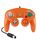 2 PCS Single Point Controller vibrante Controller cablato per Nintendo NGC / Wii, Colore del prodotto: arancione 2 PCS Single Point Controller vibrante Controller cablato per Nintendo NGC / Wii, Colore del prodotto: arancione