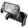 2 PCS Gamepad Grip Cover Case per Nintendo Switch Lite (grigio scuro)