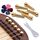 12 pezzi / set Set di strumenti per sintonizzatore con clip per accordatura per basso in legno folk 12 pezzi / set Set di strumenti per sintonizzatore con clip per accordatura per basso in legno folk