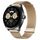 Per Huawei Watch Buds Milan doppio cinturino magnetico in maglia di acciaio (oro rosa) Per Huawei Watch Buds Milan doppio cinturino magnetico in maglia di acciaio (oro rosa)