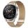 Per Huawei Watch3 Pro New Milan doppio cinturino magnetico in maglia di acciaio (oro rosa) Per Huawei Watch3 Pro New Milan doppio cinturino magnetico in maglia di acciaio (oro rosa)