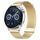 Per Huawei Watch GT3 46mm cinturino Milano con doppia maglia magnetica in acciaio (oro) Per Huawei Watch GT3 46mm cinturino Milano con doppia maglia magnetica in acciaio (oro)