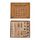 Set di timbri di gomma per legno di agrifoglio con sigillo manuale (verde e vitalità) Set di timbri di gomma per legno di agrifoglio con sigillo manuale (verde e vitalità)