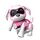 Ricarica USB Smart Touch Sensing Machine Cane Giocattoli elettrici per bambini, supporti per camminare e rosicchiare ossa e luci e musica (rosa) Ricarica USB Smart Touch Sensing Machine Cane Giocattoli elettrici per bambini, supporti per camminare e rosicchiare ossa e luci e musica (rosa)