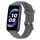Cinturino per orologio in silicone con superficie lucida da 16 mm per Keep Band B4 (grigio scuro) Cinturino per orologio in silicone con superficie lucida da 16 mm per Keep Band B4 (grigio scuro)