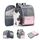 FUNADD Zaino pieghevole per animali domestici traspirante Spalle per esterni Borsa per gatti (rosa) FUNADD Zaino pieghevole per animali domestici traspirante Spalle per esterni Borsa per gatti (rosa)