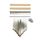 21 Tono Thumb Piano Keys Kalimba Pick Accessori Kit