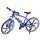 1: 8 Scala Simulation Bicycle Model Model Mini Bicycle Toy Decoration (Mountain Bike-Blue) 1: 8 Scala Simulation Bicycle Model Model Mini Bicycle Toy Decoration (Mountain Bike-Blue)