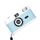 R2-FILM Fotocamera a pellicola riutilizzabile manuale retrò per bambini senza pellicola (bianco + blu) R2-FILM Fotocamera a pellicola riutilizzabile manuale retrò per bambini senza pellicola (bianco + blu)
