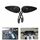 SF104 Specchietto retrovisore retrovisore retrovisore modificato per moto Specchio riflettente (nero) SF104 Specchietto retrovisore retrovisore retrovisore modificato per moto Specchio riflettente (nero)