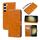 Per Samsung Galaxy S23 5G Custodia per telefono in pelle con trama cerata olio (giallo) Per Samsung Galaxy S23 5G Custodia per telefono in pelle con trama cerata olio (giallo)