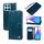 Per Honor X8 5G/Play6C 5G/X6 4G/X6S/70 Lite Custodia per telefono in pelle con trama cerata ad olio (blu) Per Honor X8 5G/Play6C 5G/X6 4G/X6S/70 Lite Custodia per telefono in pelle con trama cerata ad olio (blu)