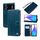 Per Xiaomi Poco M4 5G/Poco M5/Redmi Note 11R Custodia per telefono in pelle con trama cerata ad olio (blu) Per Xiaomi Poco M4 5G/Poco M5/Redmi Note 11R Custodia per telefono in pelle con trama cerata ad olio (blu)