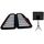 JZ-35 16-Tone Double Row Carillon Orff Strumento percussioni, Colore: argento con scaffale JZ-35 16-Tone Double Row Carillon Orff Strumento percussioni, Colore: argento con scaffale