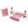 Fai finta di giocare mini simulazione bambini piccoli mobili bambola giocattolo casa (camera da letto) Fai finta di giocare mini simulazione bambini piccoli mobili bambola giocattolo casa (camera da letto)