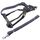 BG-Q1025 Guinzaglio + cinturino pettorale Set di guinzagli per cani in denim resistente ispessito, taglia: L (nero) BG-Q1025 Guinzaglio + cinturino pettorale Set di guinzagli per cani in denim resistente ispessito, taglia: L (nero)