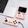 MK800 raddoppia 3.0 pollici Macaron Mini console di gioco portatile 800 giochi integrati (rosa) MK800 raddoppia 3.0 pollici Macaron Mini console di gioco portatile 800 giochi integrati (rosa)