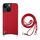 Per iPhone 14 Plus Fish Tail Card Slot PU + Custodia per telefono in TPU con cordino lungo (rosso) Per iPhone 14 Plus Fish Tail Card Slot PU + Custodia per telefono in TPU con cordino lungo (rosso)