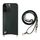 Per iPhone 14 Pro Fish Tail Card Slot PU + Custodia per telefono in TPU con cordino lungo (verde scuro) Per iPhone 14 Pro Fish Tail Card Slot PU + Custodia per telefono in TPU con cordino lungo (verde scuro)