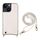 Per iPhone 13 Fish Tail Card Slot PU + Custodia per telefono in TPU con cordino lungo (bianco) Per iPhone 13 Fish Tail Card Slot PU + Custodia per telefono in TPU con cordino lungo (bianco)