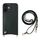 Per iPhone 12/12 Pro Fish Tail Card Slot PU + Custodia per telefono in TPU con cordino lungo (verde scuro) Per iPhone 12/12 Pro Fish Tail Card Slot PU + Custodia per telefono in TPU con cordino lungo (verde scuro)